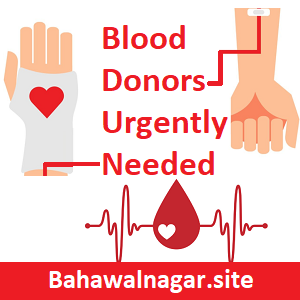 Blood Donor Need Bahawalnagar